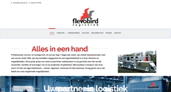 Desktop Screenshot of flevobird.nl