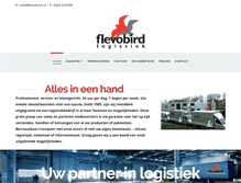 Tablet Screenshot of flevobird.nl